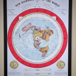 Gleason's New Standard Map of the World (1892)