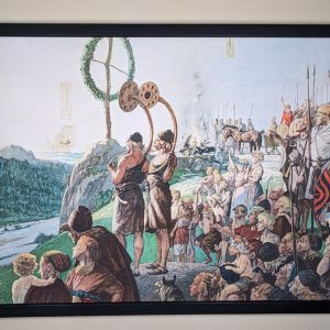 13x19 Fritz Koch-Gotha - Germanische Sonnenwendfeier (Bronzezeit) (1935)